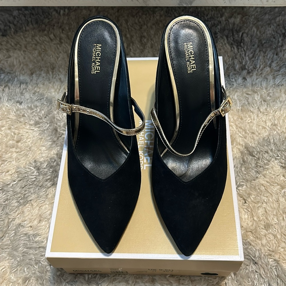 Michael Kors Tiegan Mule Suede